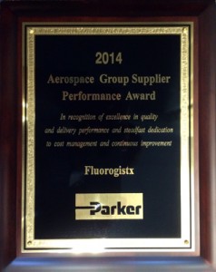 Parker 2014 Supplier Award